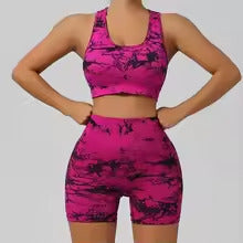 Set Tie Dye High Waist