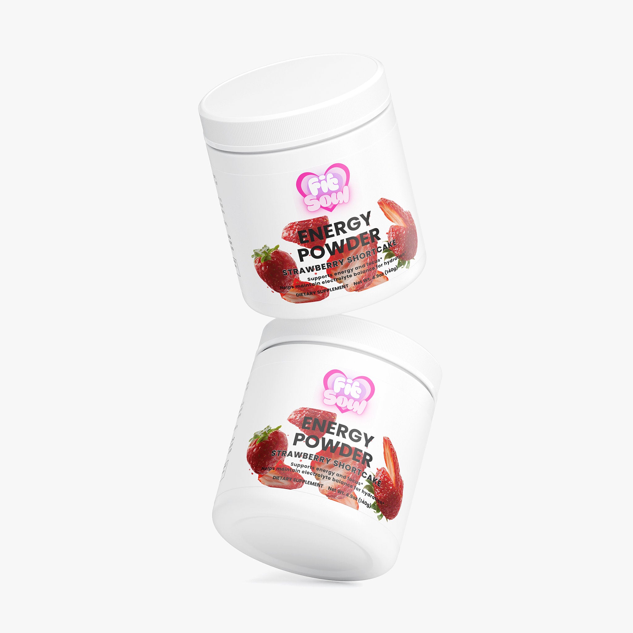 Energy Powder (Strawberry Shortcake)