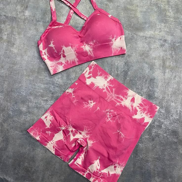 Set Tie Dye High Waist