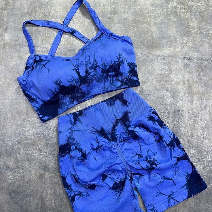 Set Tie Dye High Waist