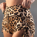 Animal Print Gym Shorts