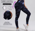 Tie Dye Legging High Waist