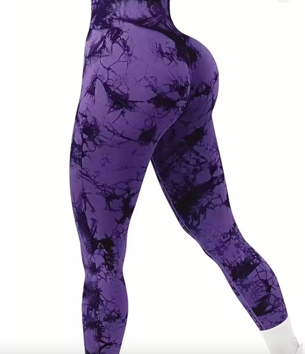 Tie Dye Legging High Waist