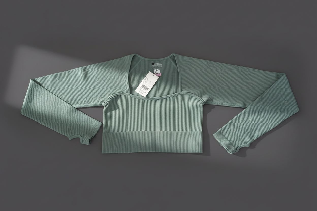 Long Sleeve Crop Top