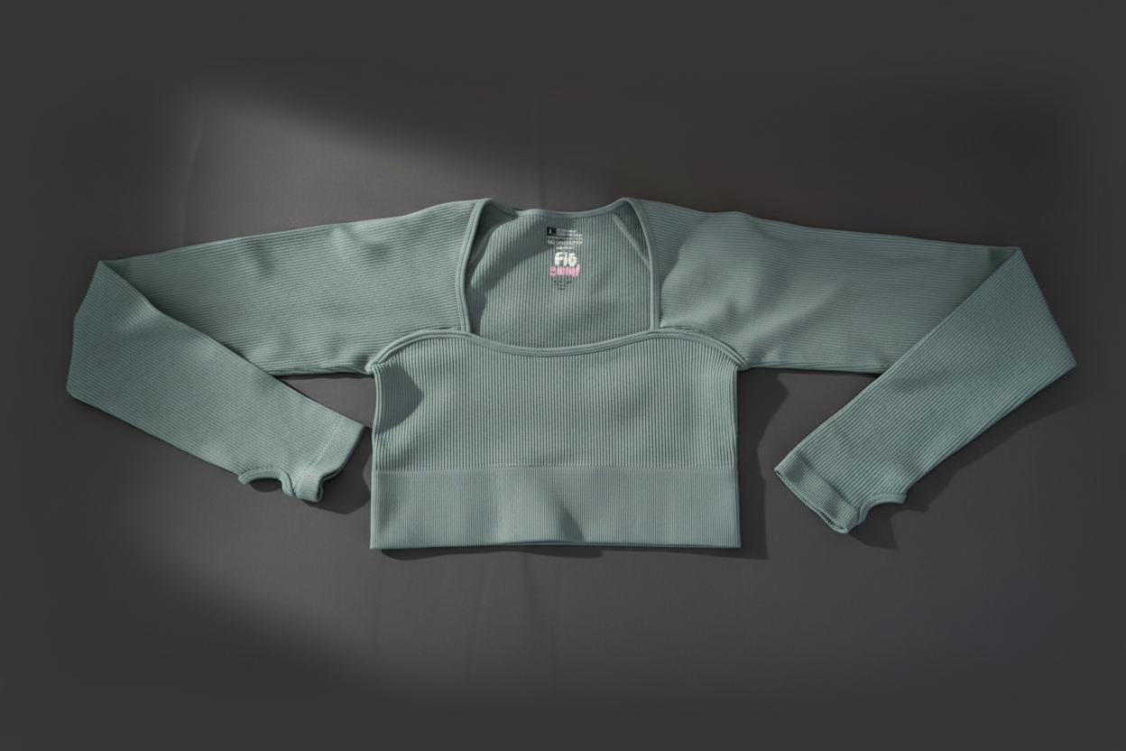 Long Sleeve Crop Top