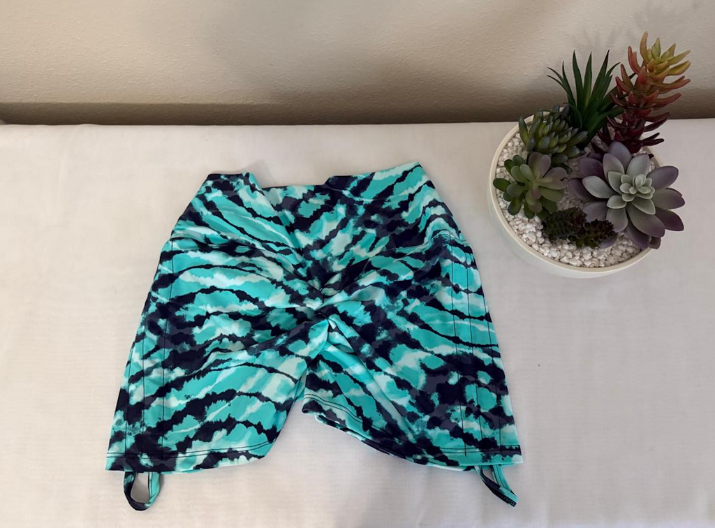 Animal Print Gym Shorts