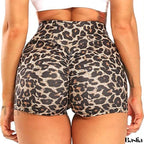Animal Print Gym Shorts